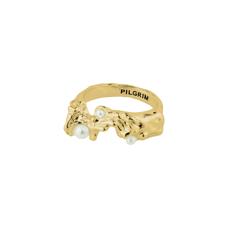 Pilgrim RAELYNN recycelter Ring vergoldet