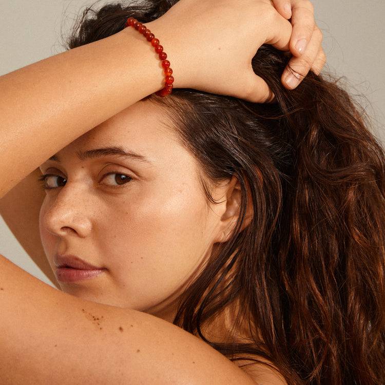 Pilgrim HEILSTEINE Armband mit rotem Achat Clearance-Verkauf