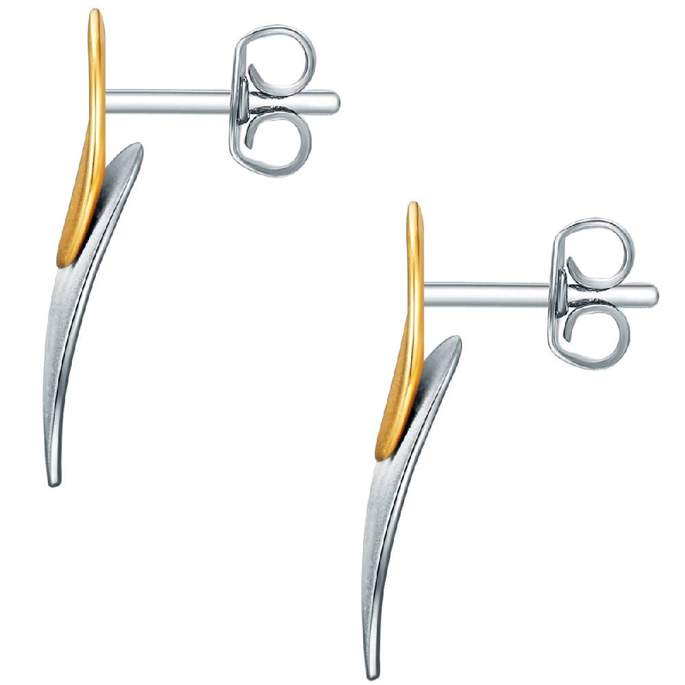 Rafaela Donata Ohrstecker Sterling Silber bicolor Letzte 3 Tage