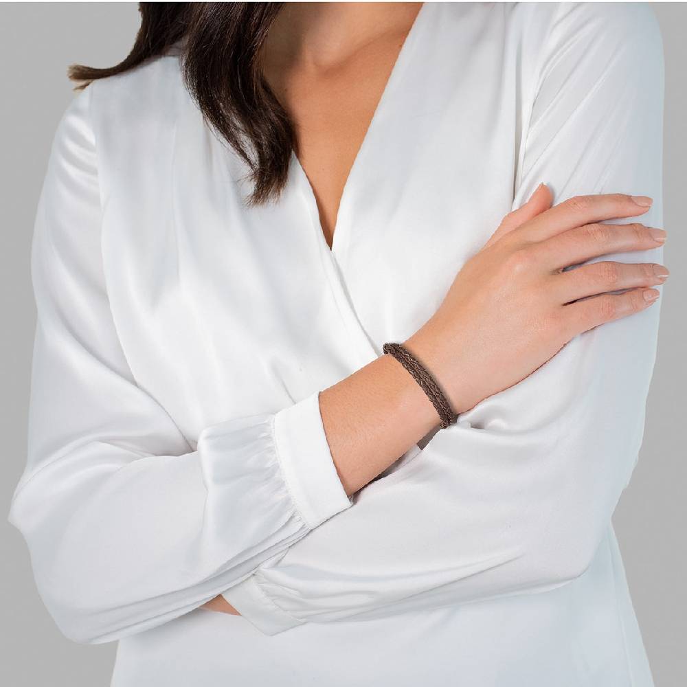 Rafaela Donata Armband dunkelbraun Rabatte dieses Monats