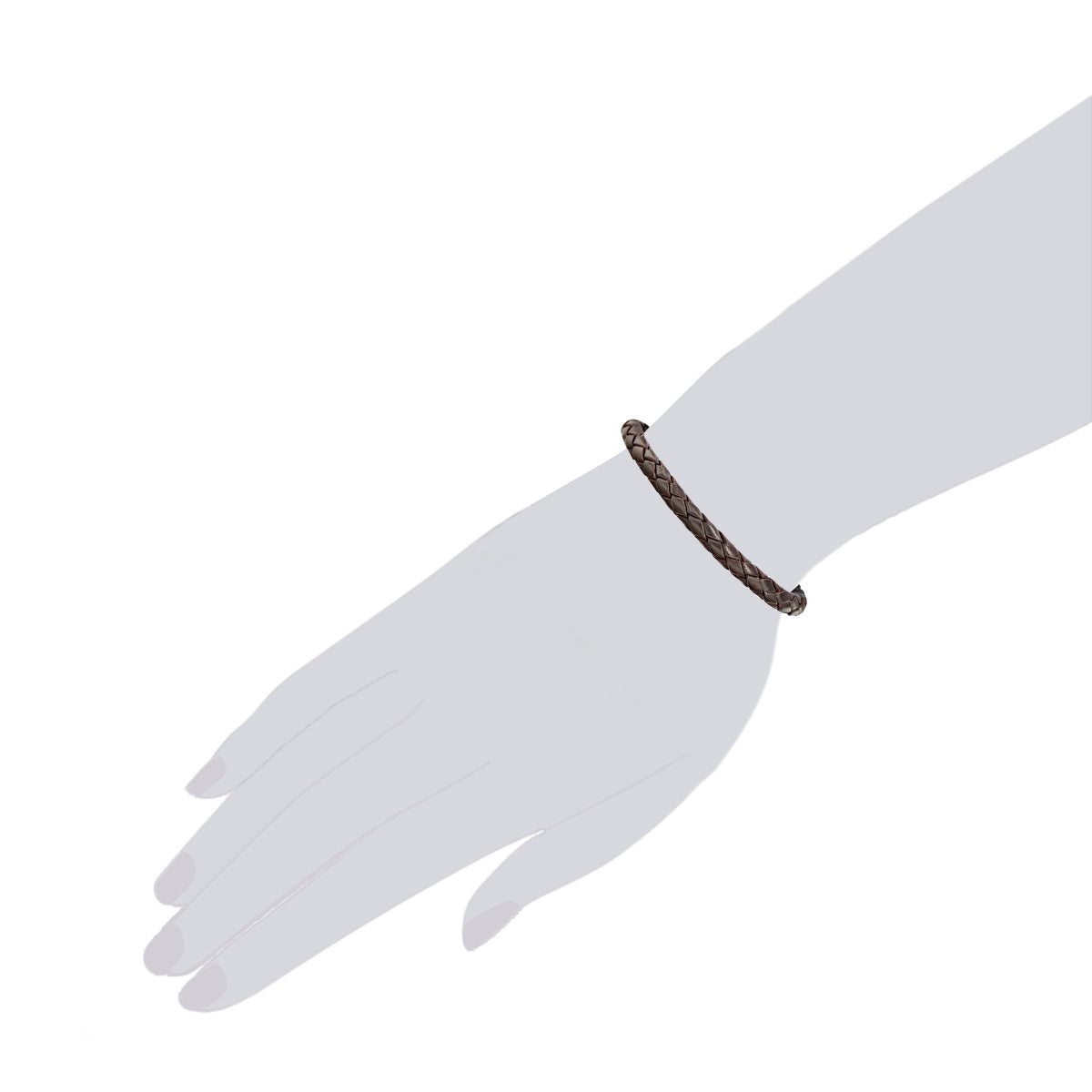Rafaela Donata Armband dunkelbraun Outlet