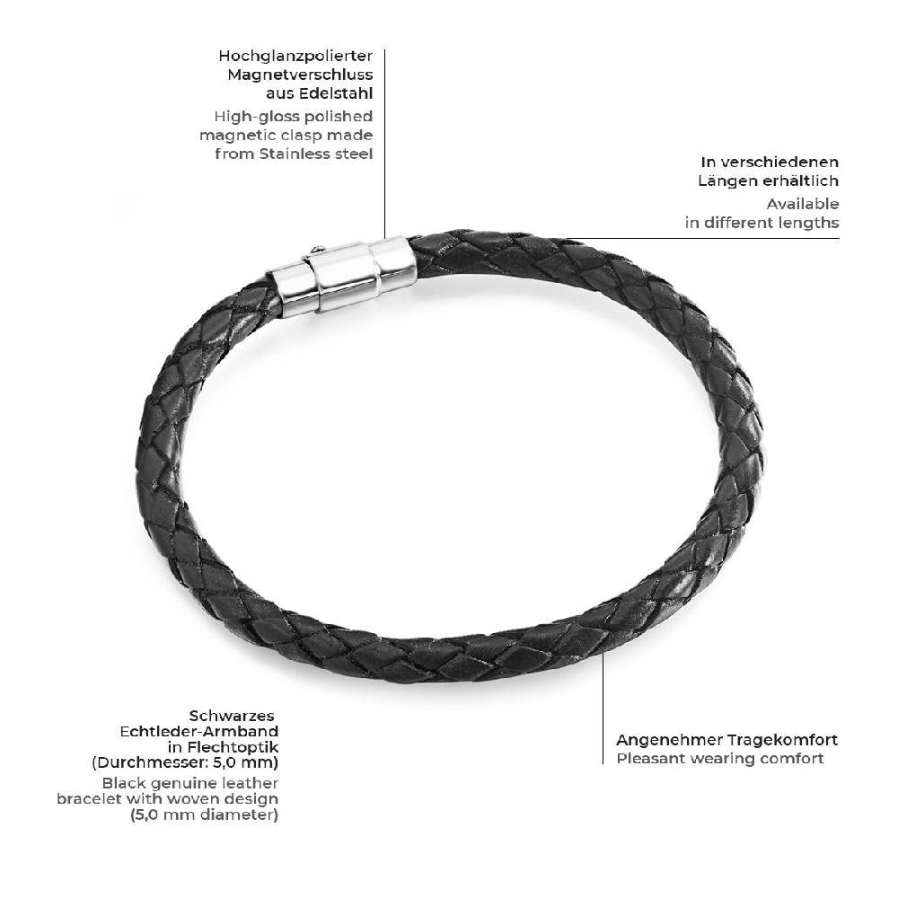 Rafaela Donata Armband schwarz Verkauf