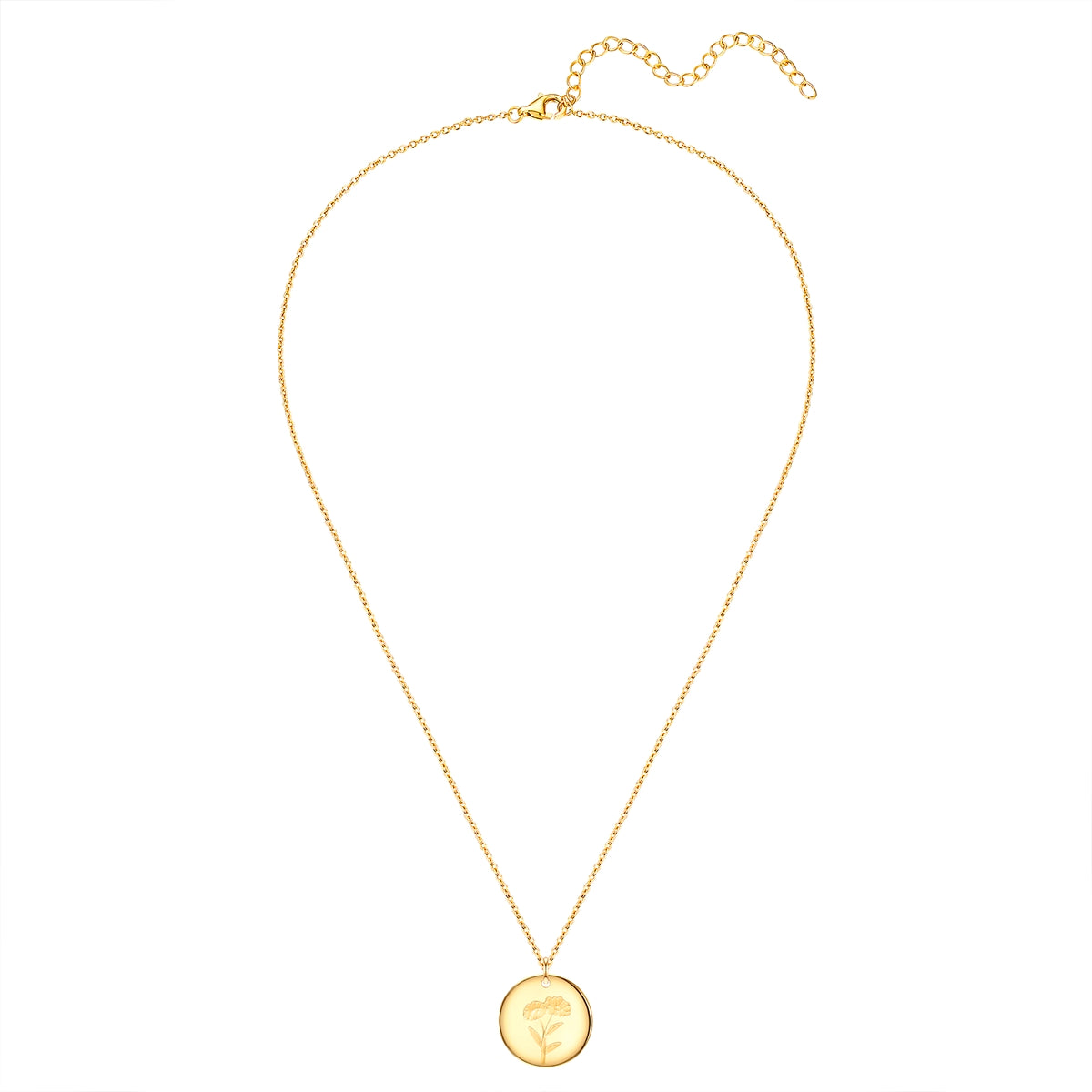 Rafaela Donata Kette mit Anhänger Sterling Silber gelbgold Cyber Monday