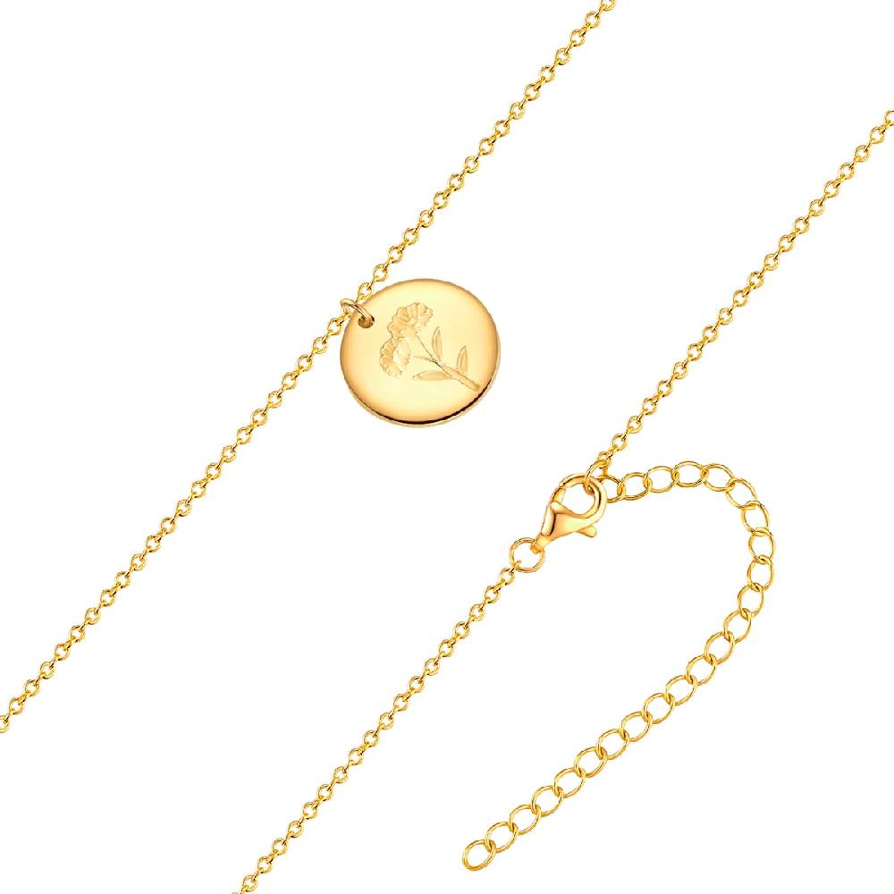 Rafaela Donata Kette mit Anhänger Sterling Silber gelbgold Cyber Monday