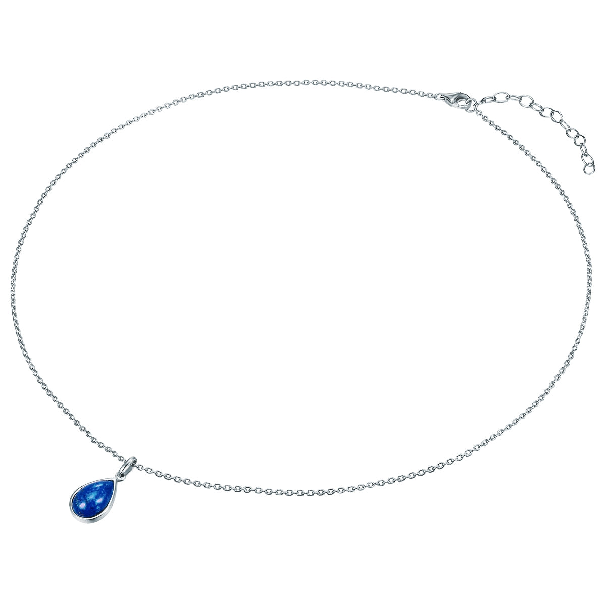 Rafaela Donata Kette mit Anhänger Sterling Silber Lapislazuli Top Angebot