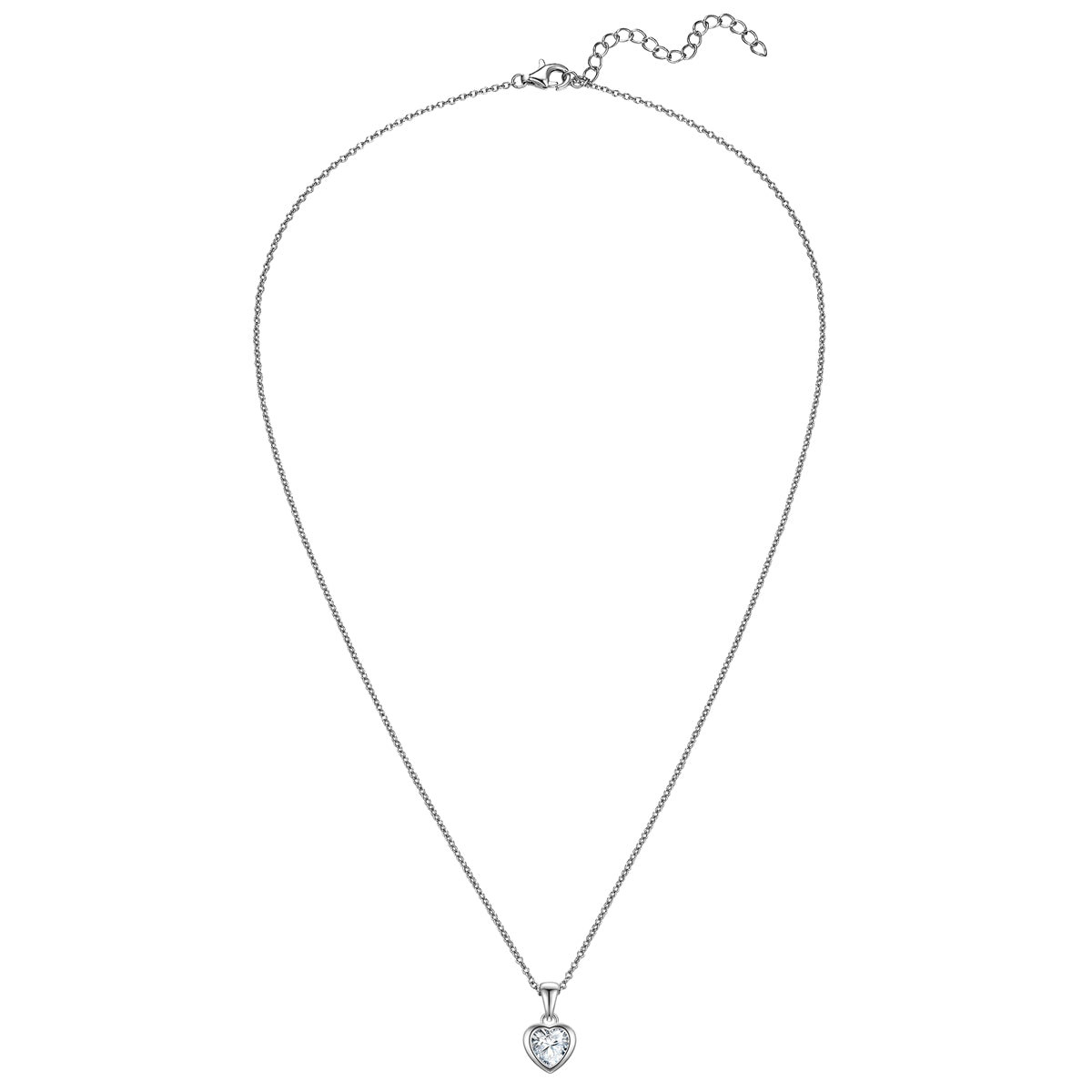 Rafaela Donata Kette mit Anhänger Sterling Silber Zirkonia weiß Exklusive Angebote