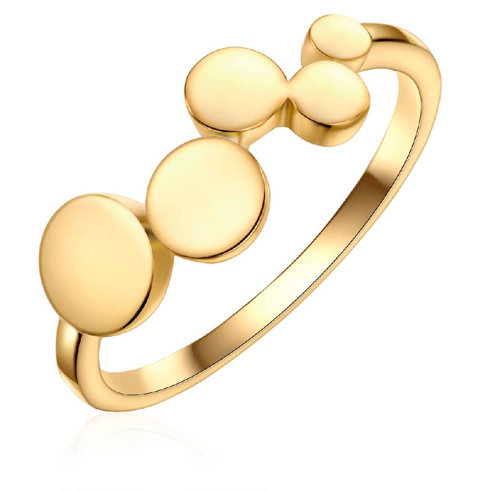 Rafaela Donata Ring Sterling Silber gelbgold Clearance-Verkauf