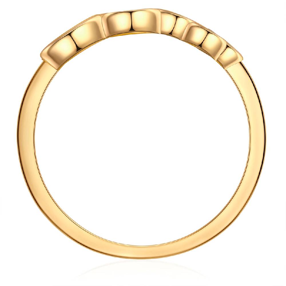 Rafaela Donata Ring Sterling Silber gelbgold Clearance-Verkauf