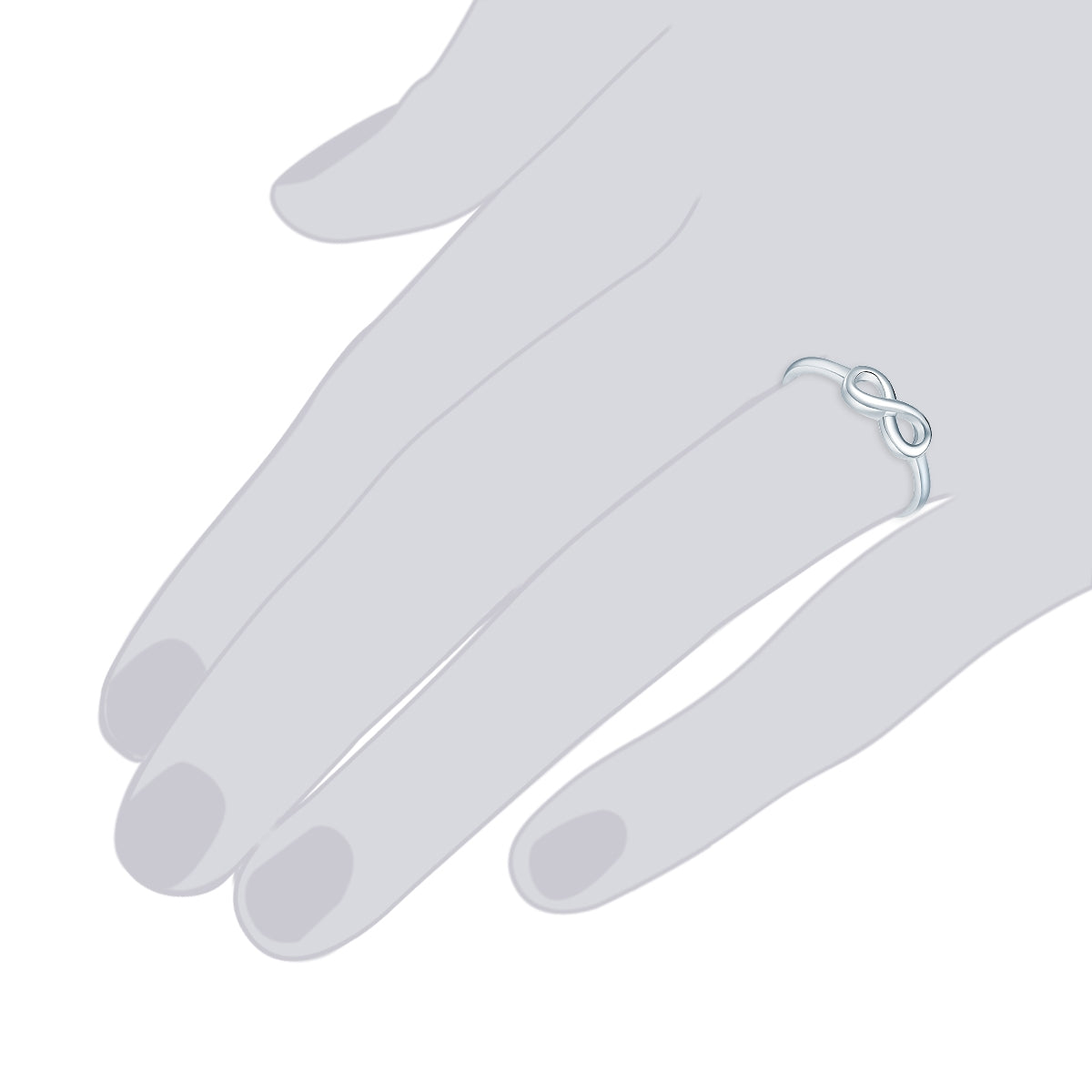 Rafaela Donata Ring Sterling Silber zollfrei