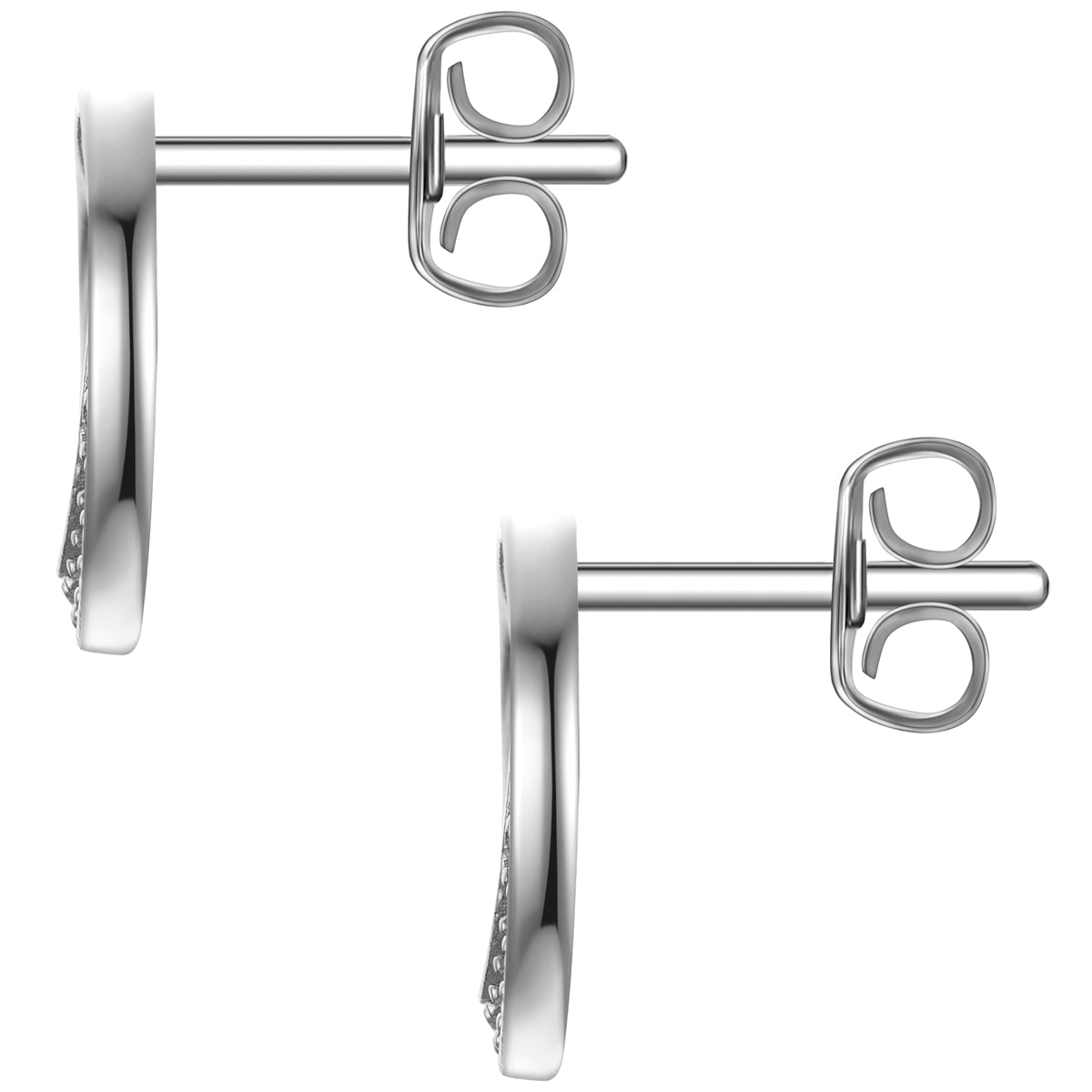 Rafaela Donata Ohrstecker Sterling Silber Zirkonia weiß Flash Sale