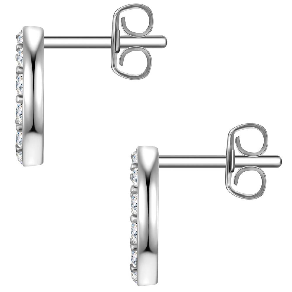 Rafaela Donata Ohrstecker Sterling Silber Zirkonia weiß Begrenztes Angebot