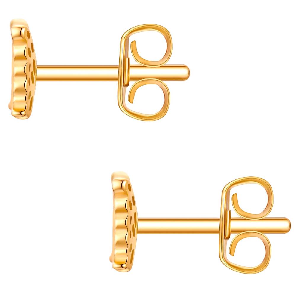 Rafaela Donata Ohrstecker Sterling Silber gelbgold VIP-Rabatte
