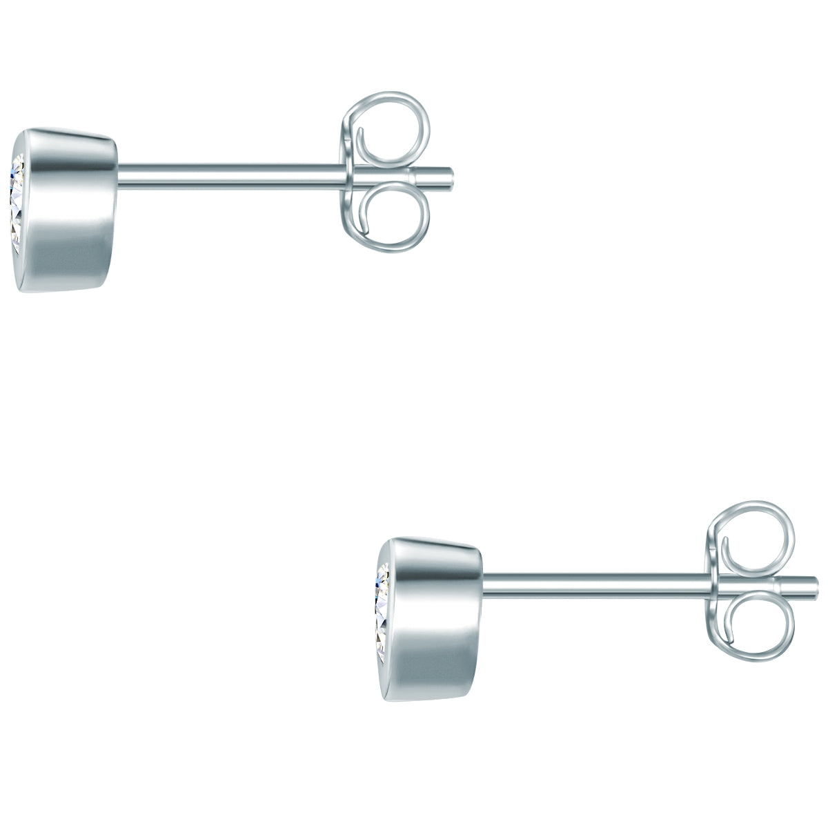 Rafaela Donata Ohrstecker Sterling Silber Zirkonia weiß Bis zu 50% Rabatt