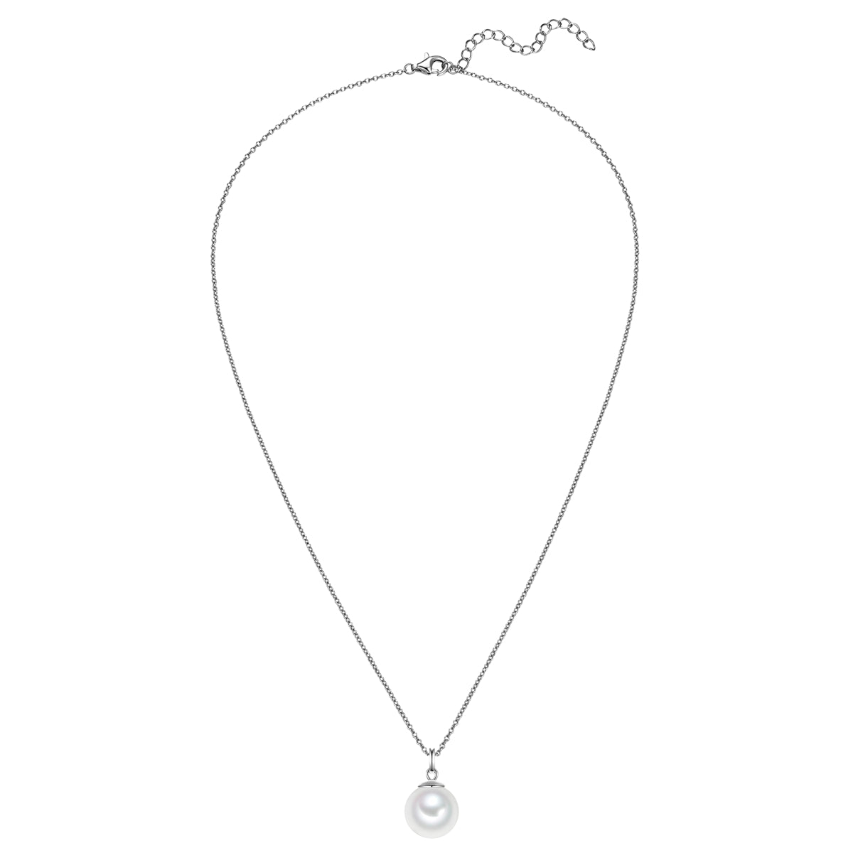Rafaela Donata Kette mit Anhänger Sterling Silber Muschelkernperle weiß Bis zu 55% Rabatt