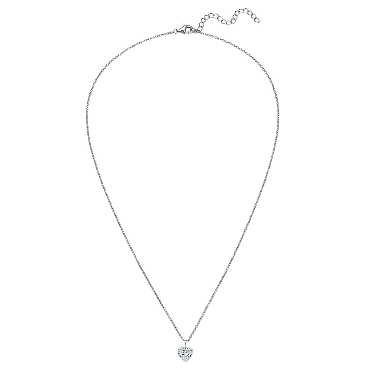 Rafaela Donata Kette mit Anhänger Sterling Silber Zirkonia weiß 50% Rabatt mit kostenlosem Versand