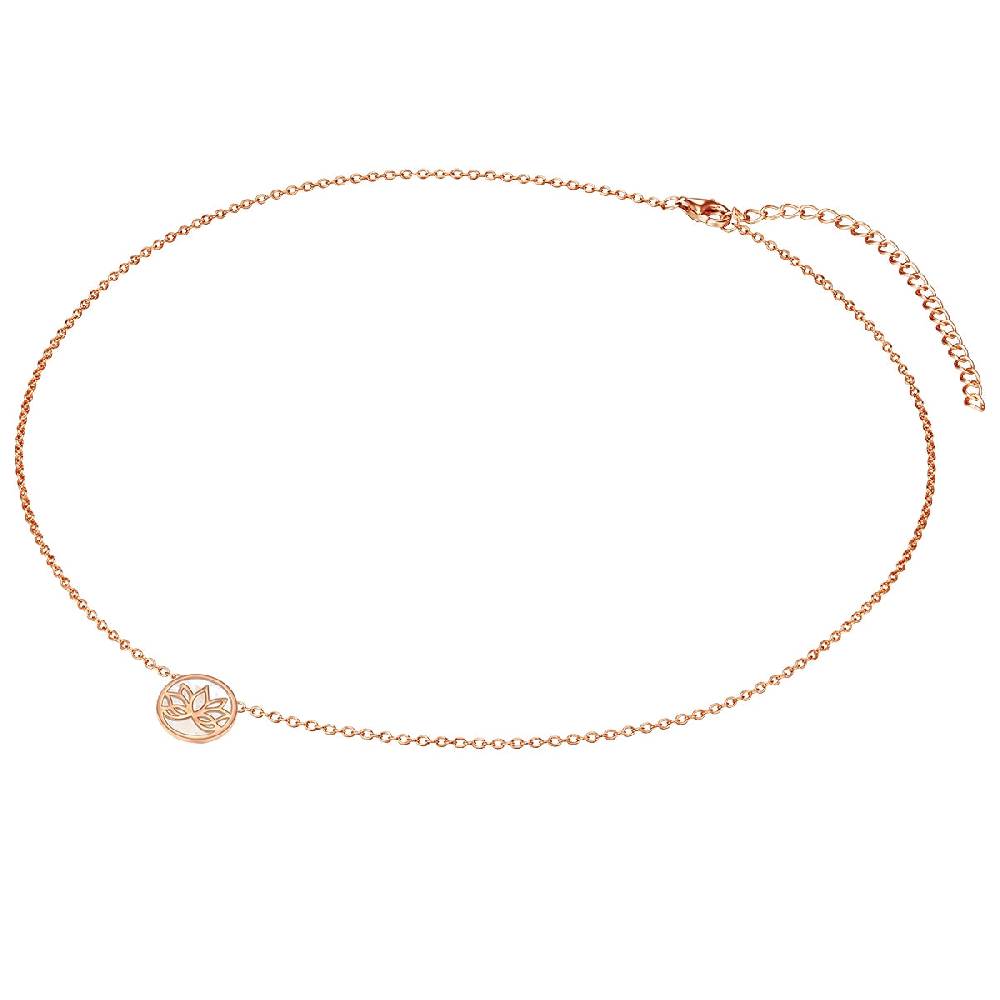 Rafaela Donata Kette mit Anhänger Sterling Silber roségold Perlmutt Kostenloser Versand international