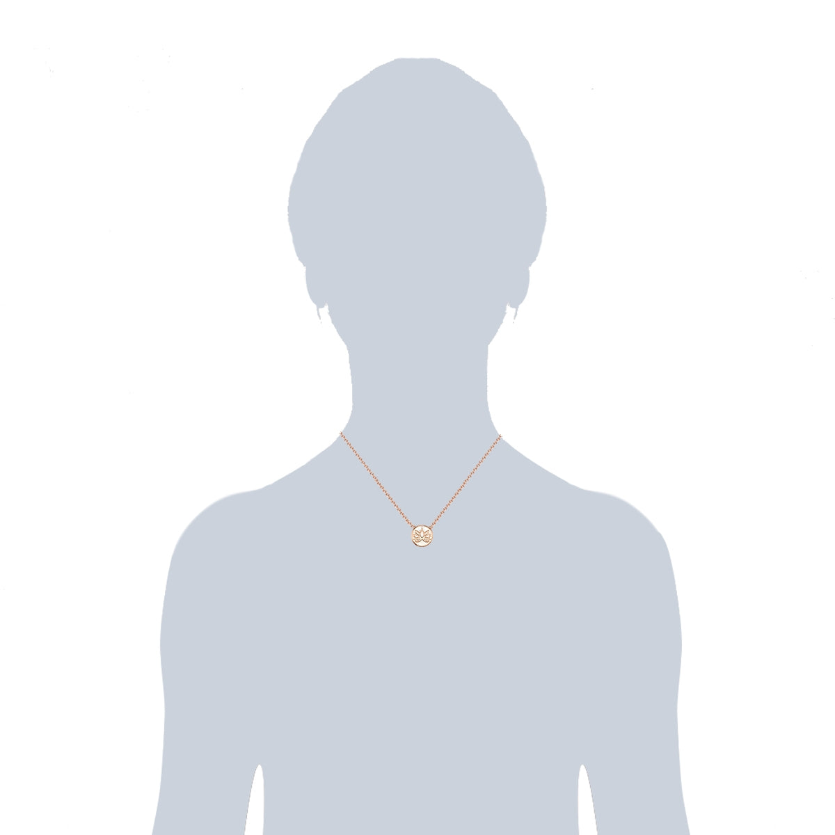 Rafaela Donata Kette mit Anhänger Sterling Silber roségold Perlmutt Kostenloser Versand international