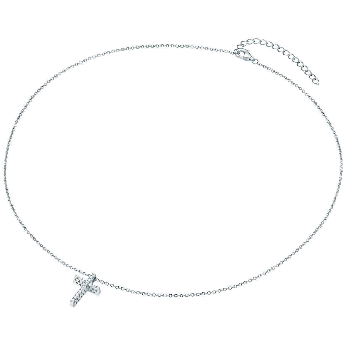 Rafaela Donata Kette mit Anhänger Sterling Silber Zirkonia weiß Im Verkauf