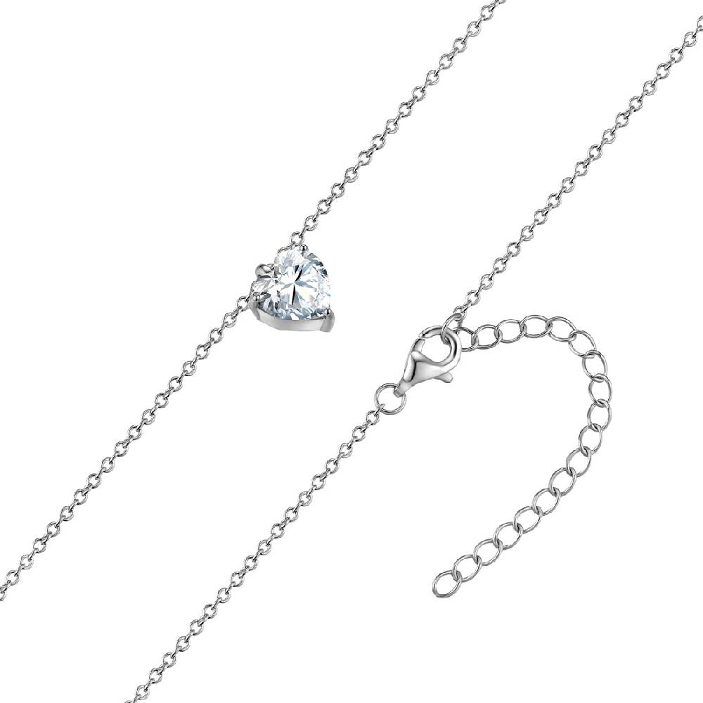 Rafaela Donata Kette mit Anhänger Sterling Silber Zirkonia weiß Fabrikverkauf
