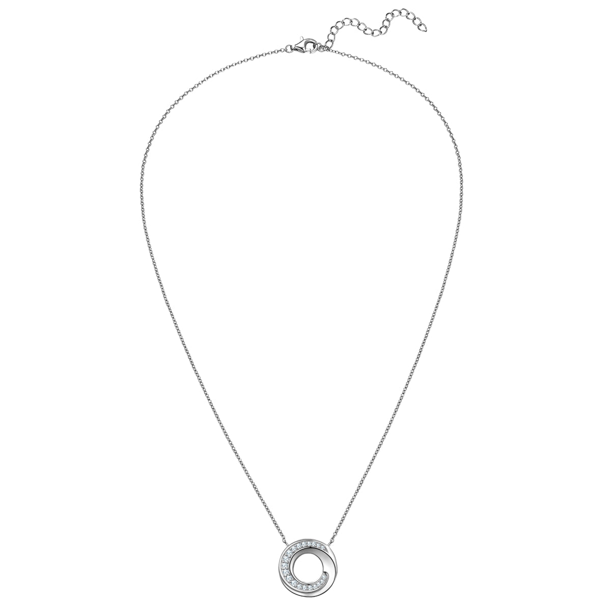 Rafaela Donata Kette mit Anhänger Sterling Silber Zirkonia weiß Flash Sale