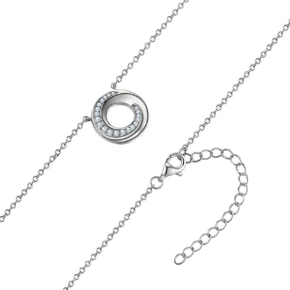 Rafaela Donata Kette mit Anhänger Sterling Silber Zirkonia weiß Flash Sale