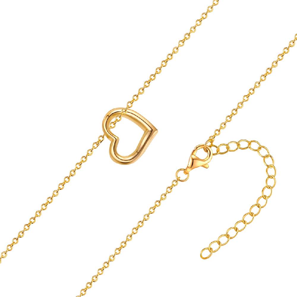 Rafaela Donata Kette mit Anhänger Sterling Silber gelbgold Begrenztes Angebot