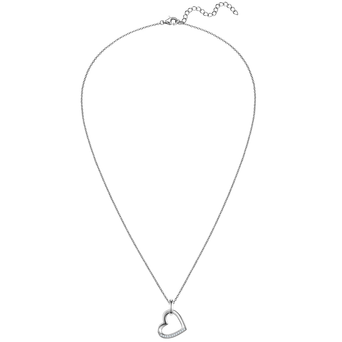 Rafaela Donata Kette mit Anhänger Sterling Silber Zirkonia weiß Online Shopping
