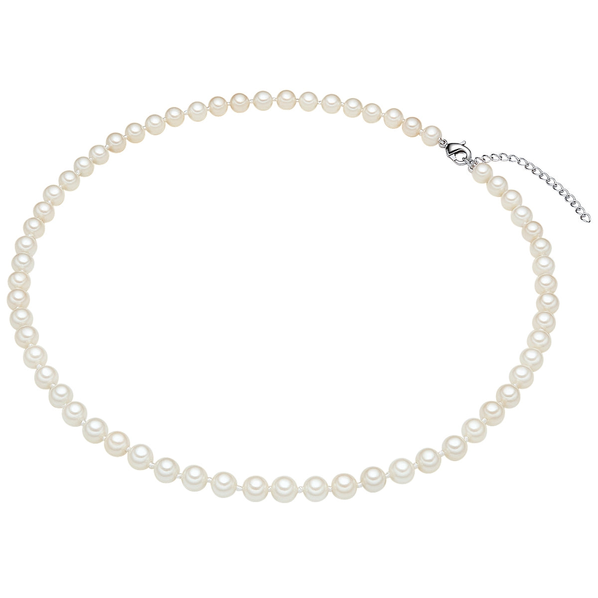 Rafaela Donata Kette Sterling Silber Muschelkernperle weiß Vatertagsangebot