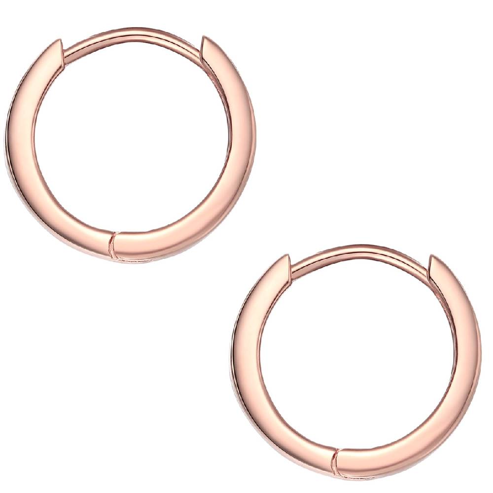 Rafaela Donata Klappcreolen Sterling Silber roségold VIP-Rabatte