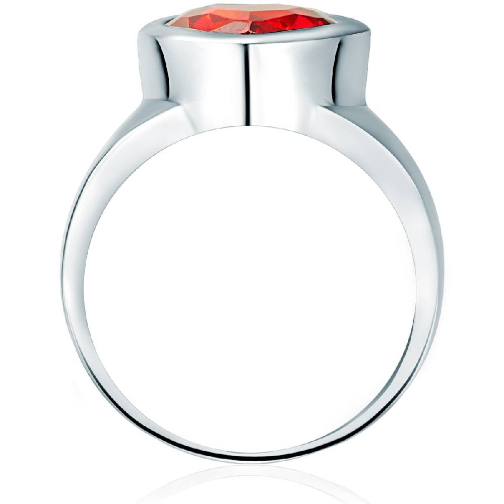 Rafaela Donata Ring Sterling Silber Zirkonia rot Outlet