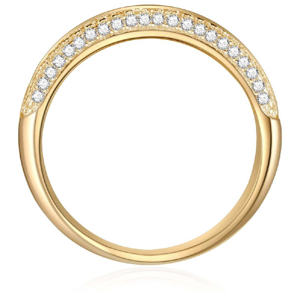 Rafaela Donata Ring Sterling Silber gelbgold Zirkonia weiß Osterangebot