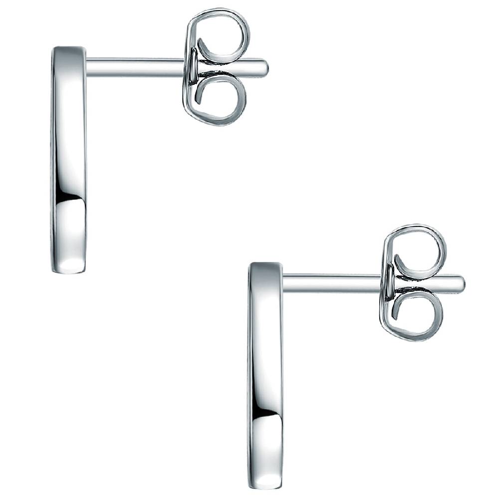 Rafaela Donata Ohrstecker Sterling Silber verziert mit Kristallen von Swarovski® weiß Exklusive Angebote