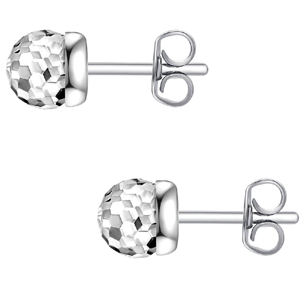 Rafaela Donata Ohrstecker Sterling Silber verziert mit Kristallen von Swarovski® transparent Räumungsverkauf