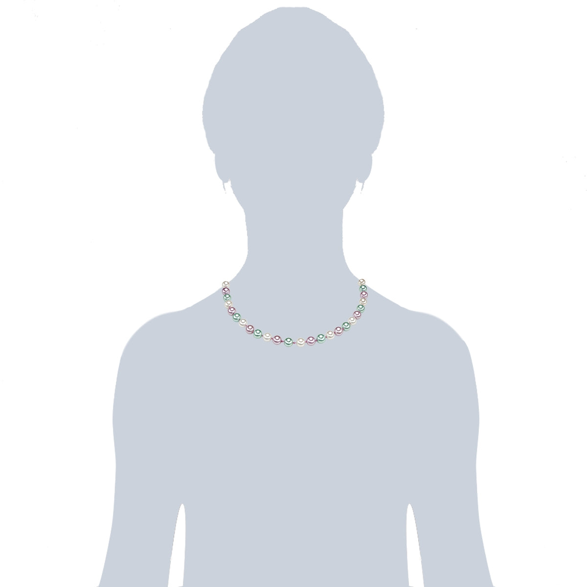 Rafaela Donata Kette Sterling Silber Muschelkernperle multicolor JETZT KAUFEN