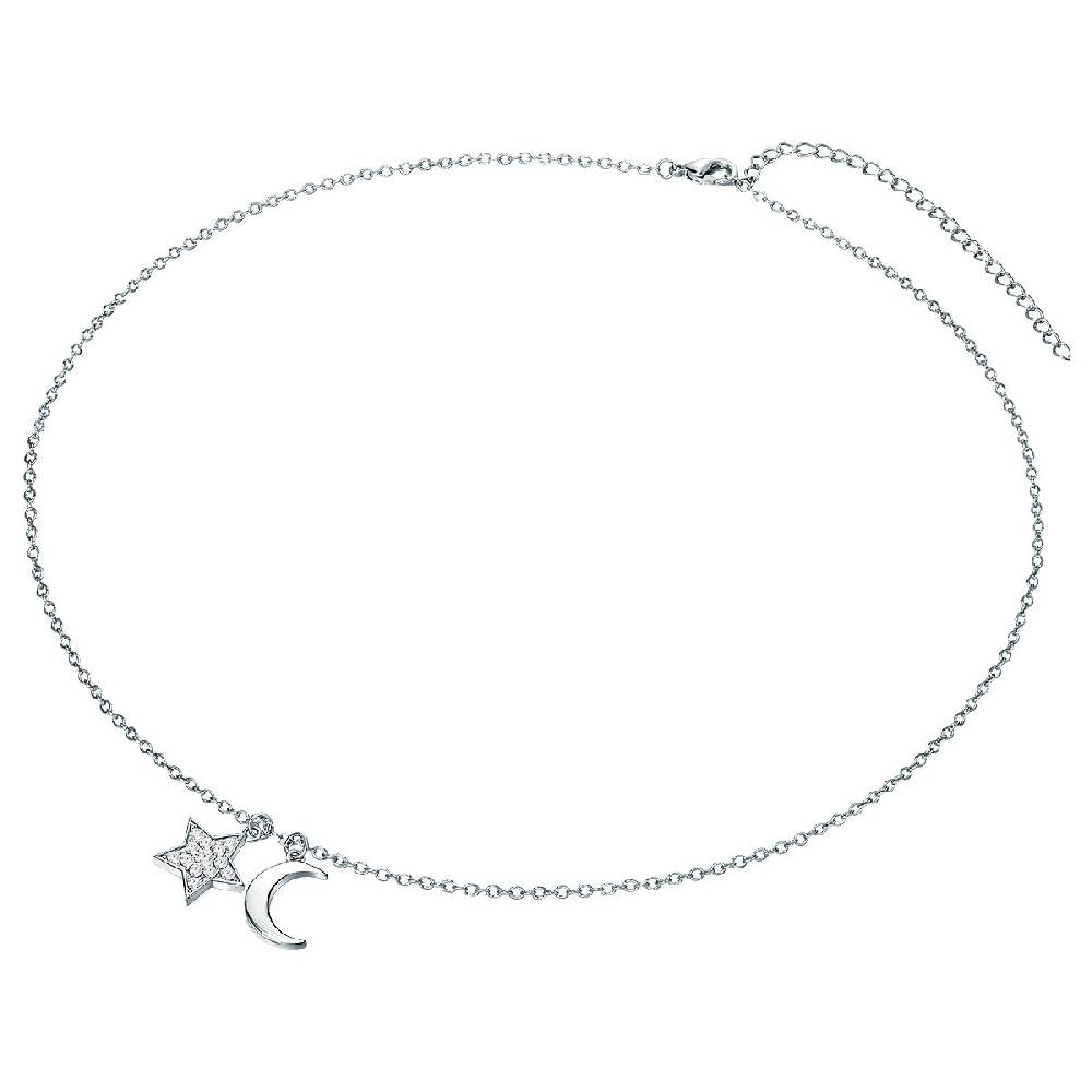 Rafaela Donata Kette mit Anhänger Sterling Silber verziert mit Kristallen von Swarovski® weiß Nur noch ein Tag übrig
