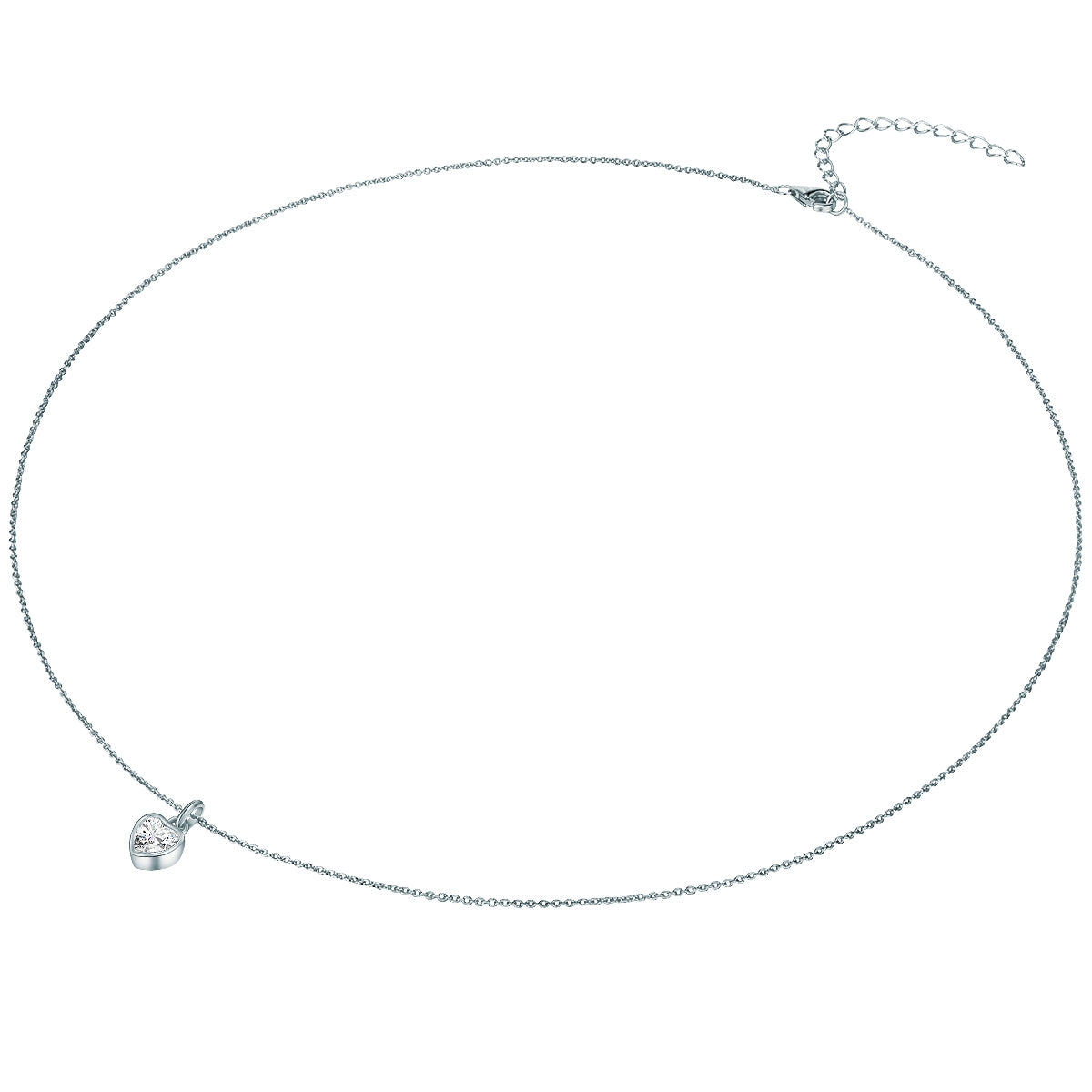 Rafaela Donata Kette mit Anhänger Sterling Silber Zirkonia weiß Im Verkauf