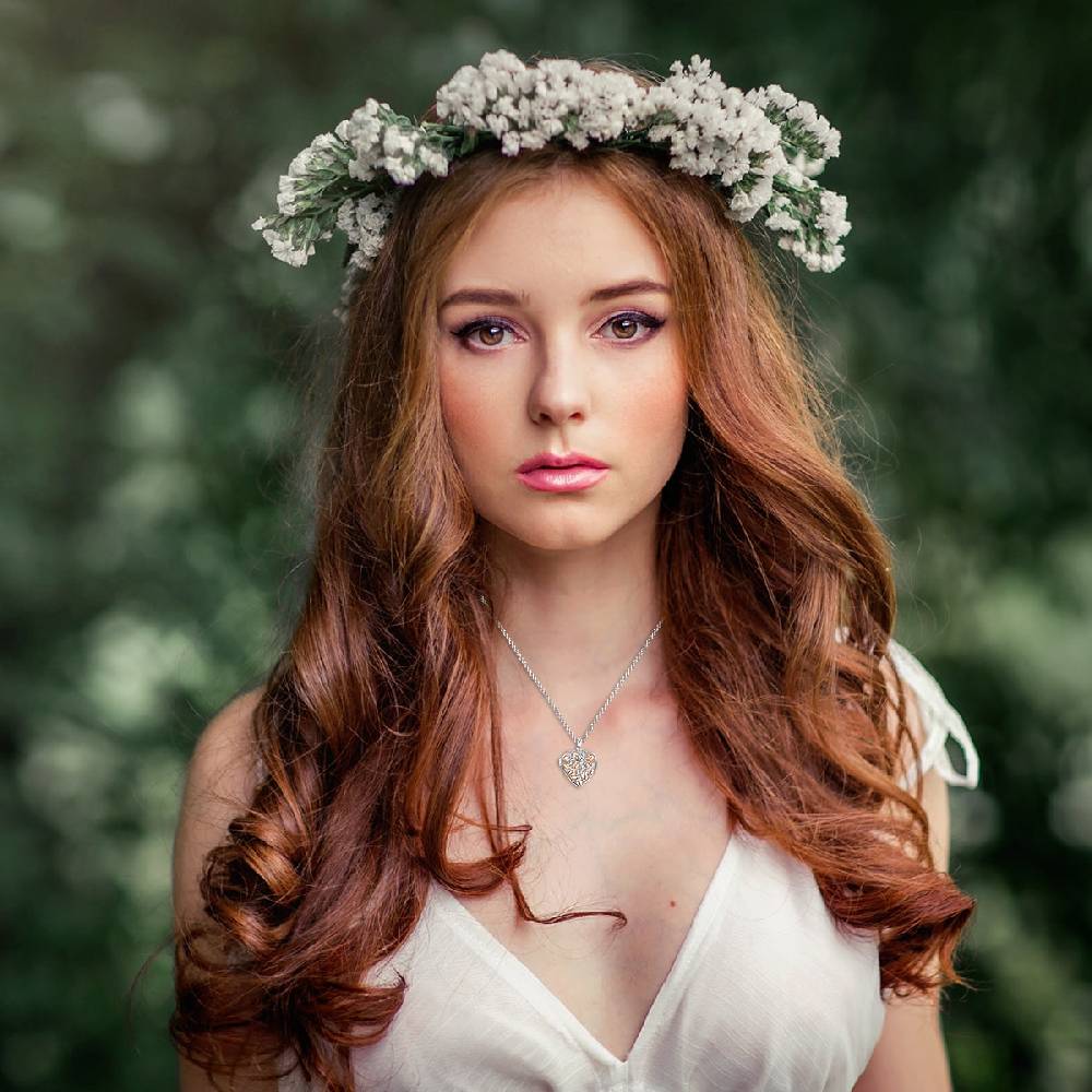 Rafaela Donata Kette mit Anhänger Sterling Silber bi-Color Online Shopping