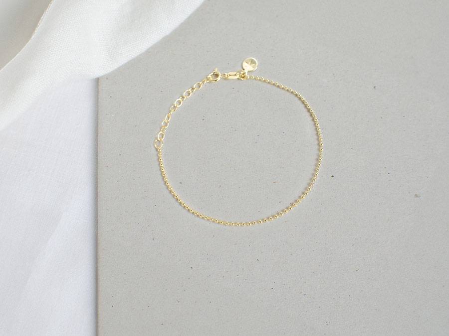 Renna Deluxe Kugel Armband GOLD VIP-Rabatte