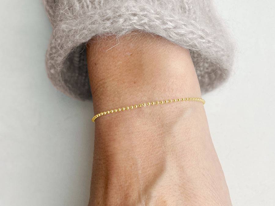 Renna Deluxe Kugel Armband GOLD VIP-Rabatte