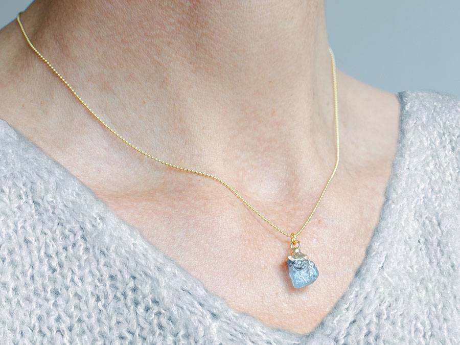 Renna Deluxe GEBURTSSTEIN Kette Gold Super Sparpreis