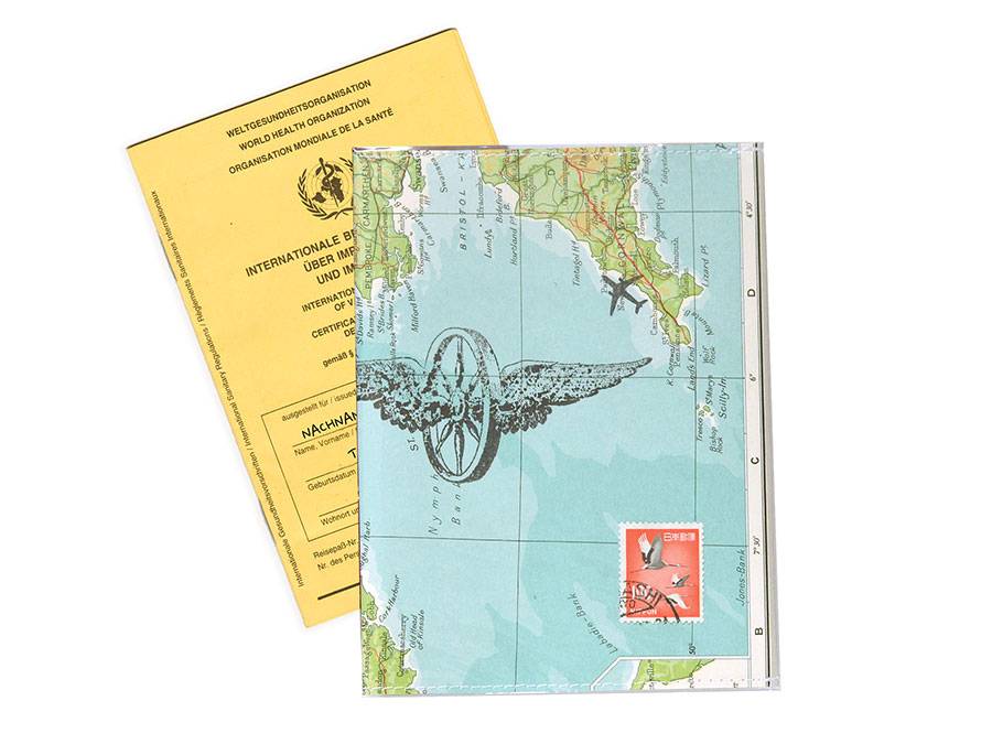 Renna Deluxe Atlas Impfpass Hülle aus Landkarten Bis zu 50% Rabatt