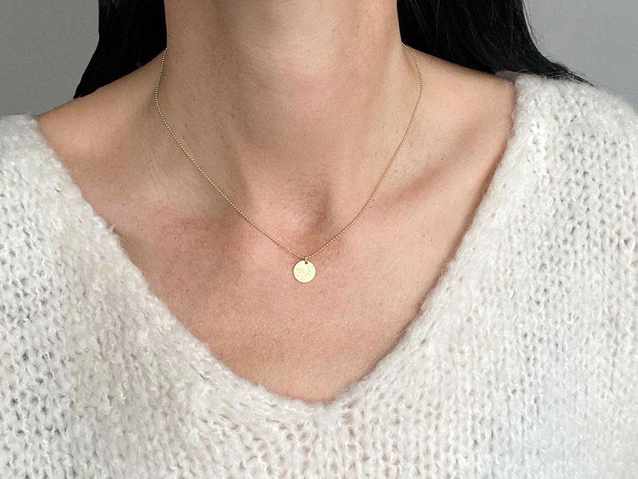 Renna Deluxe MOND Kette Silber – beidseitiges Motiv Bis zu 60% Rabatt