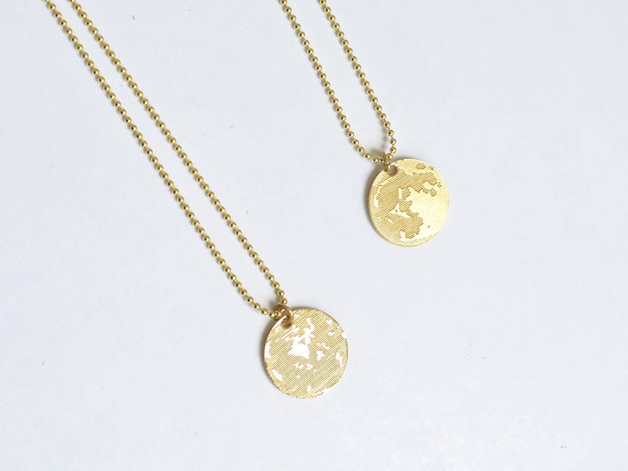 Renna Deluxe MOND Kette Silber – beidseitiges Motiv Bis zu 60% Rabatt