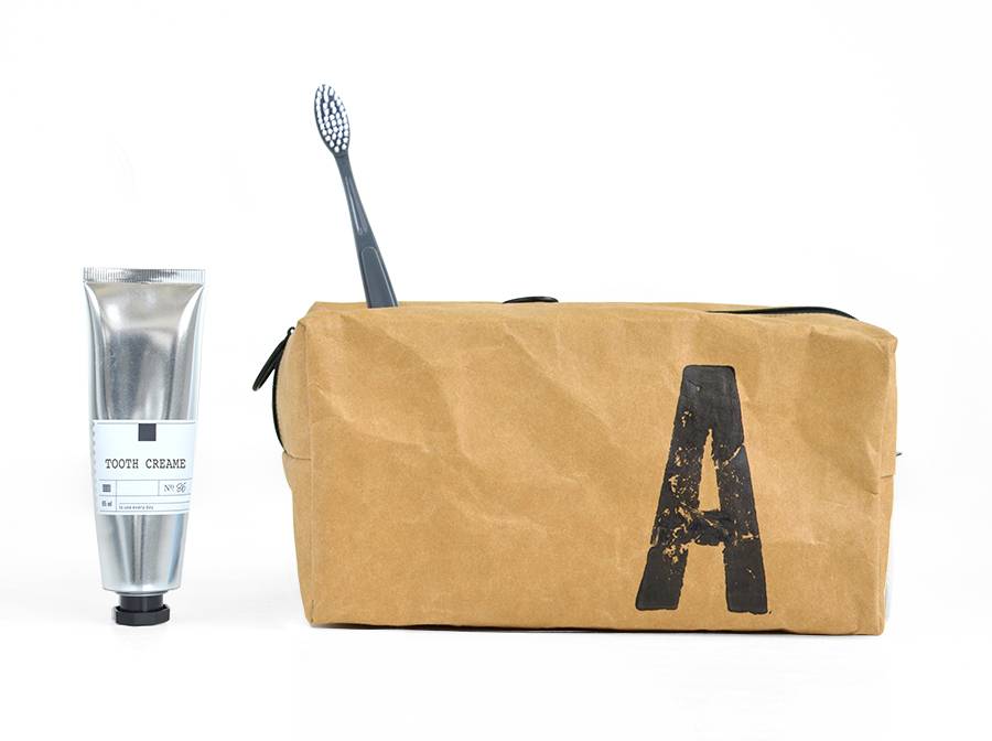 Renna Deluxe Kosmetiktasche für Pflegeprodukte mit Monogramm Schlussverkauf