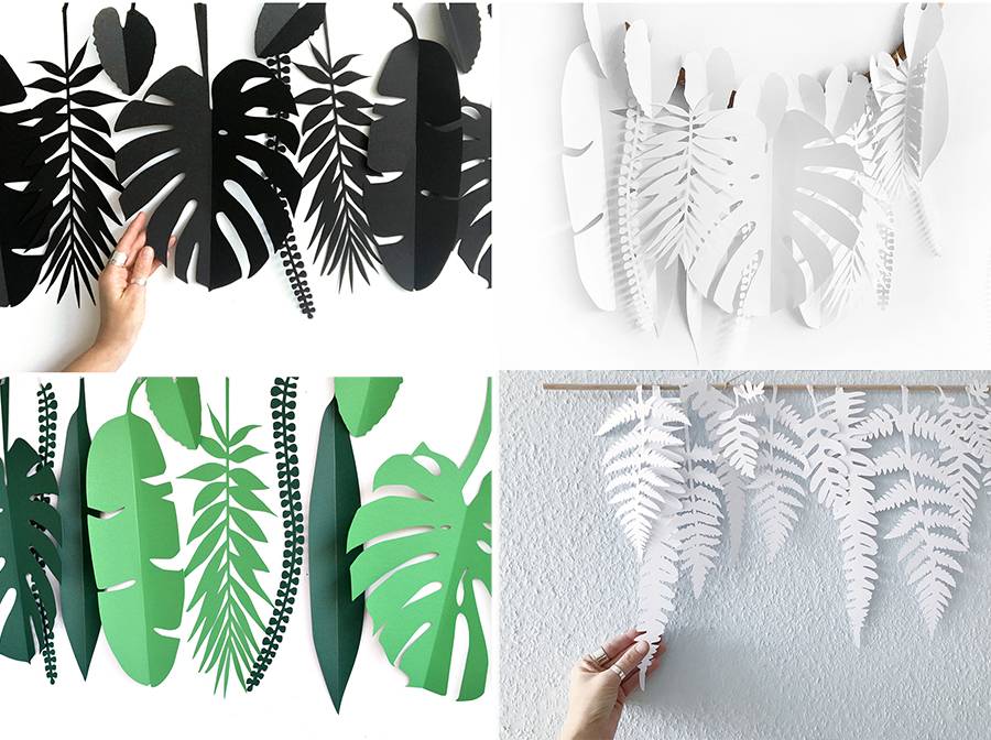 Renna Deluxe Monstera, Palme, TROPEN Wanddekoration Günstiger Verkauf