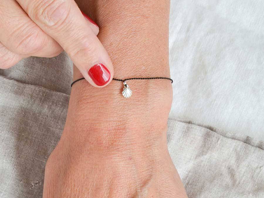 Renna Deluxe MUSCHEL Armband Silber Fabrikpreis