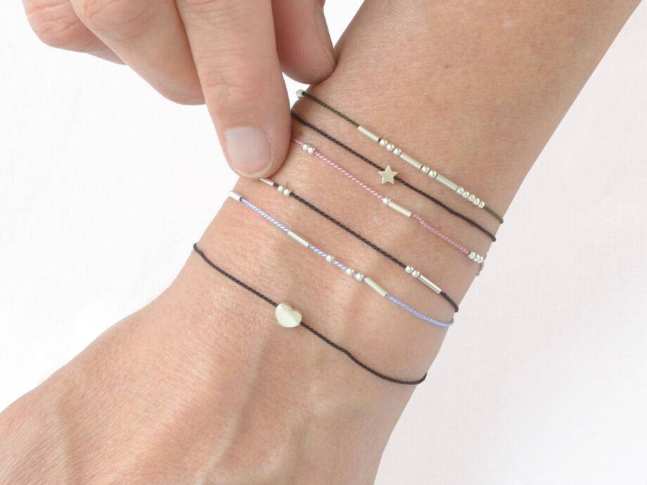 Renna Deluxe MAKE A WISH – STERN Armband in SILBER Preisnachlass