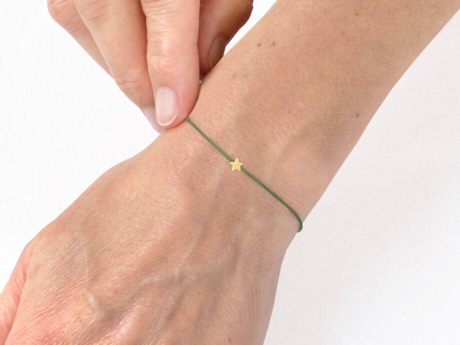 Renna Deluxe MAKE A WISH – STERN Armband in SILBER Preisnachlass