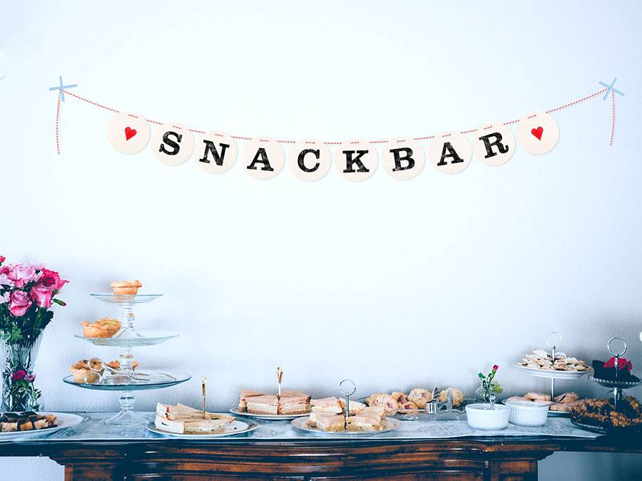 Renna Deluxe SNACKBAR Girlande Riesige Rabatte