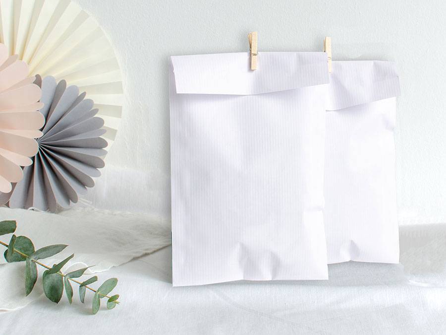 Renna Deluxe Papiertüten Schwarz Im Verkauf